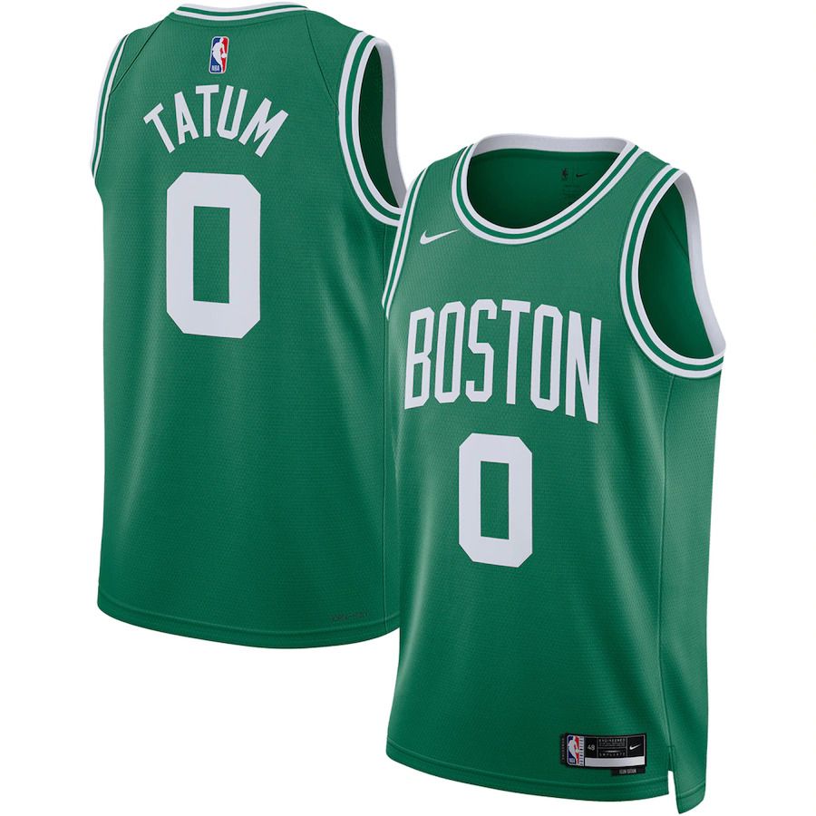 Men Boston Celtics #0 Jayson Tatum Nike Kelly Green Icon Edition 2022-23 Swingman NBA Jersey->boston celtics->NBA Jersey
